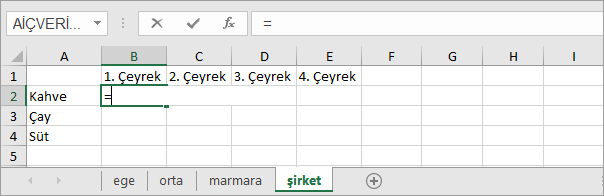 Alternatif Adım 1 Alternatif Adım 1