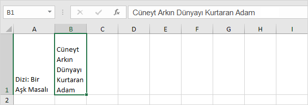 Ekstra Uzun Metin