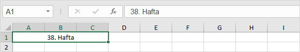 Excel Diğer Tüm Değerleri Sildi