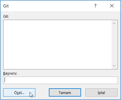 Özel'i Seçin Özel'i Seçin