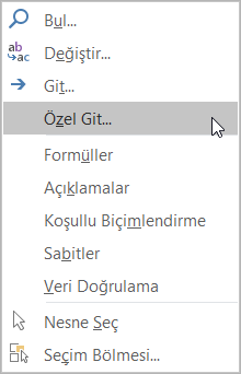 Özel Git'e Tıklayın Özel Git'e Tıklayın