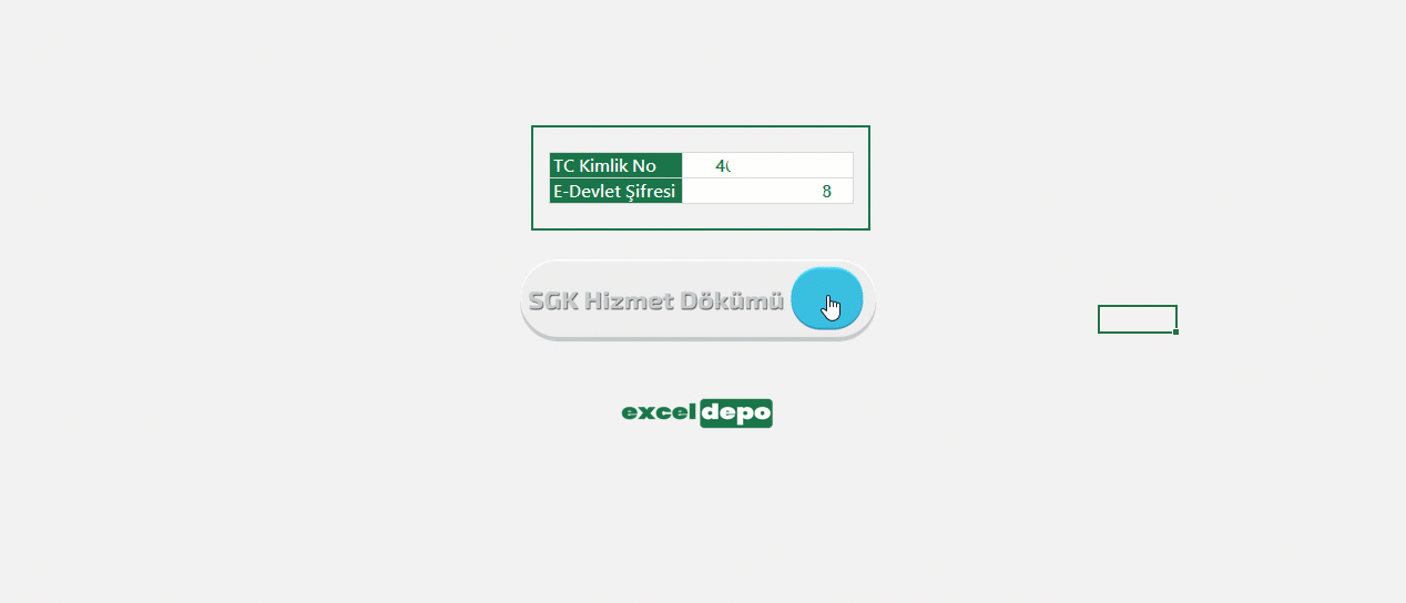 E-Devletten SGK Hizmet Dökümü Listeleme