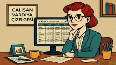 Çalışan Vardiya Çizelgesi