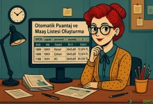 Otomatik Puantaj ve Maaş Listesi Oluşturma