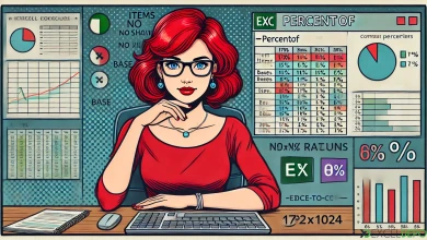 PERCENTOF Fonksiyonu Kullanım Örneği