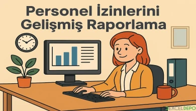 Personel İzinlerini Gelişmiş Raporlama