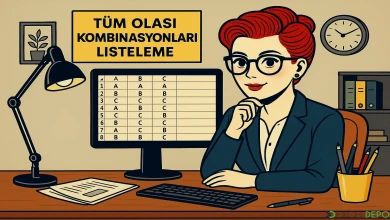 Tüm Olası Kombinasyonları Listeleme