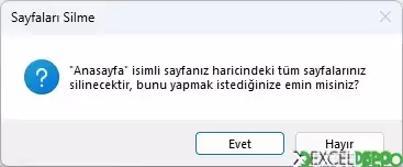 Otomatik Sayfa Silme
