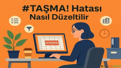 #TAŞMA! Hatası Nasıl Düzeltilir