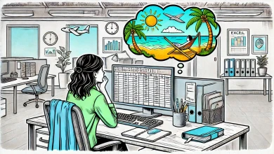 Yıllık İzin Kullanım Takip ve Rapor Çizelgesi Oluşturma