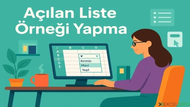 Açılan Liste Örneği Yapma