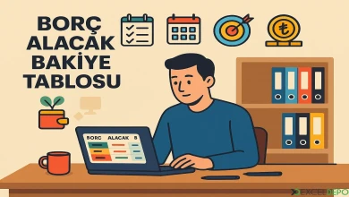 Borç Alacak Bakiye Tablosu