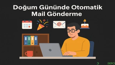 Doğum Gününde Otomatik Mail Gönderme