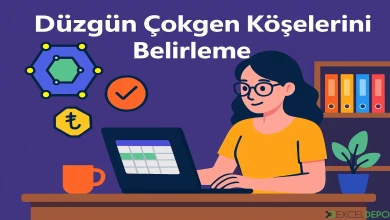 Düzgün Çokgen Köşelerini Belirleme
