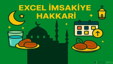 Excel İmsakiye Hakkari