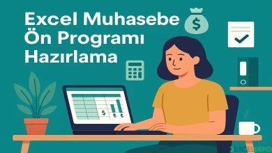Excel Muhasebe Ön Programı Hazırlama