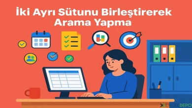 İki Ayrı Sütunu Birleştirerek Arama Yapma