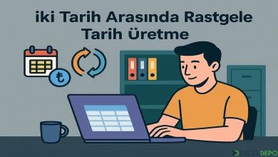 İki Tarih Arasında Rastgele Tarih Üretme