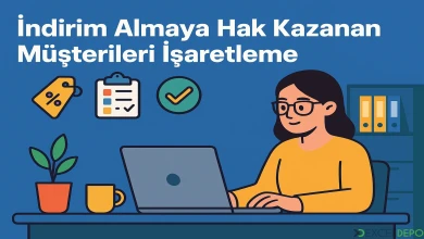 İndirim Almaya Hak Kazanan Müşterileri İşaretleme