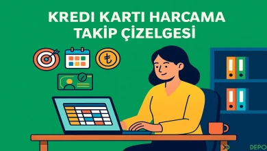 Kredi Kartı Harcama Takip Çizelgesi