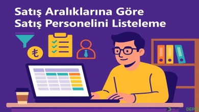 Satış Aralıklarına Göre Satış Personelini Listeleme