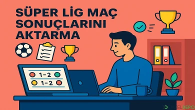 Süper Lig Maç Sonuçlarını Aktarma