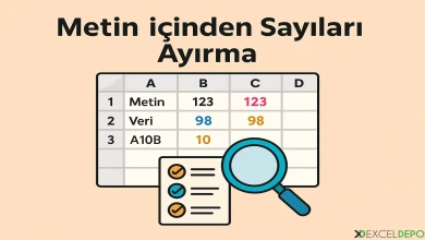 Metin İçinden Sayıları Ayırma
